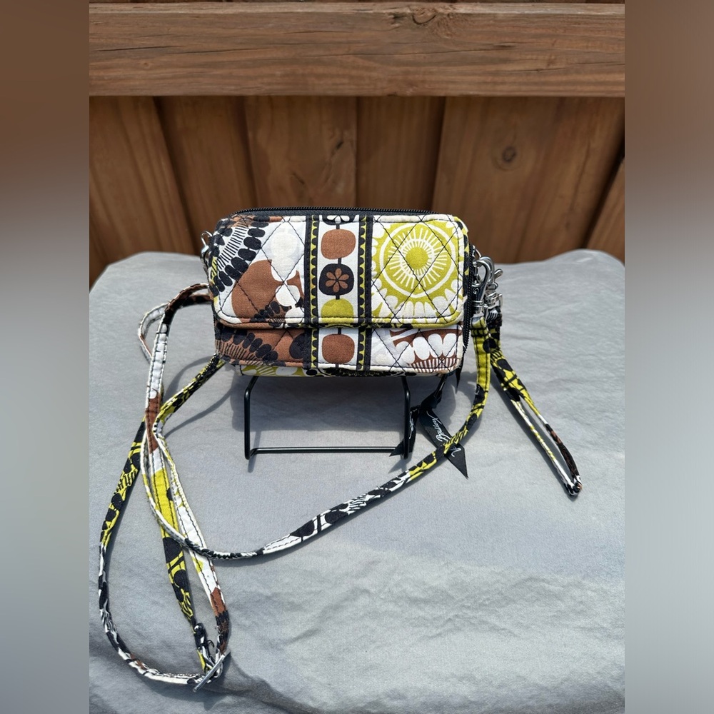 Vera Bradley All in One Crossbody Cocoa Moss